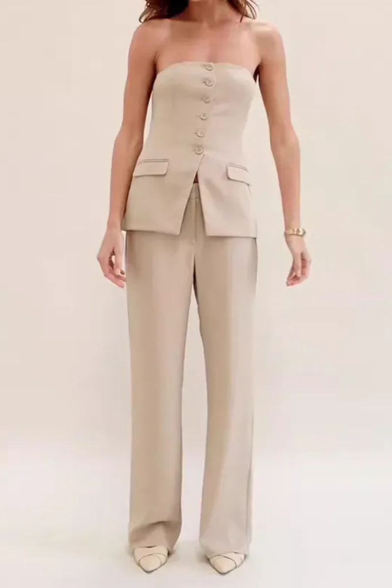 Elena | Ensemble haut tube et pantalon pour femme – Image 4