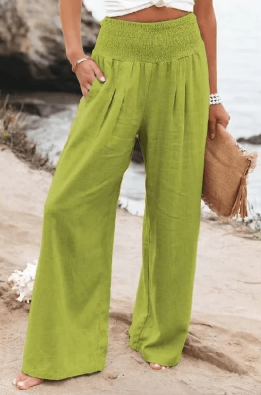 Clara - Élégante et Confortable Pantalon Palazzo pour Femmes – Image 7