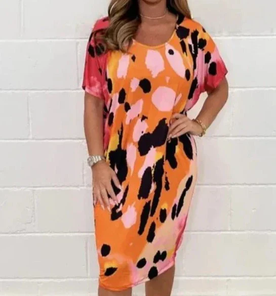 Cecile - Robe décontractée à imprimé léopard – Image 2